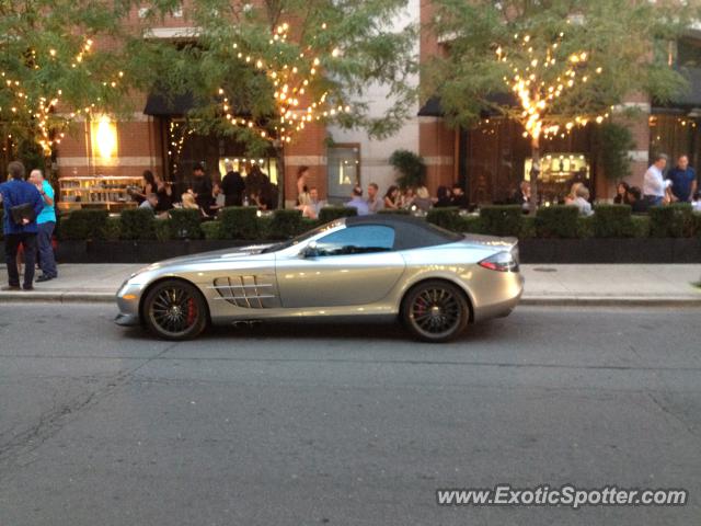 Mercedes SLR spotted in Toronto, Ontario, Canada