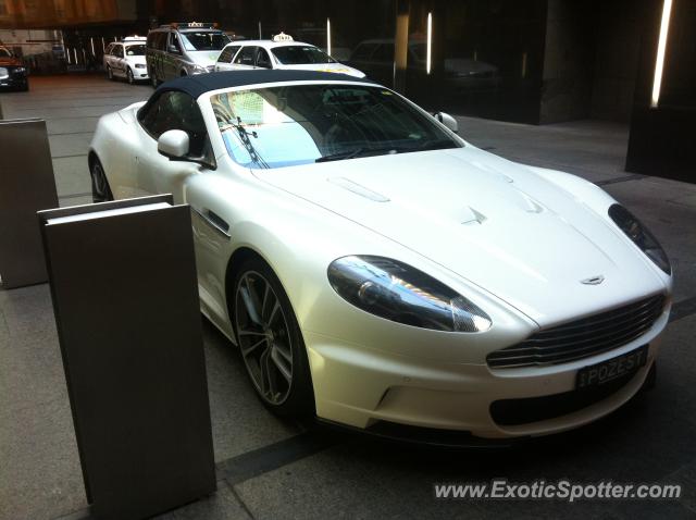 Aston Martin DBS spotted in Sydney, Australia