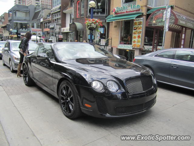 Bentley Continental spotted in Toronto, Canada