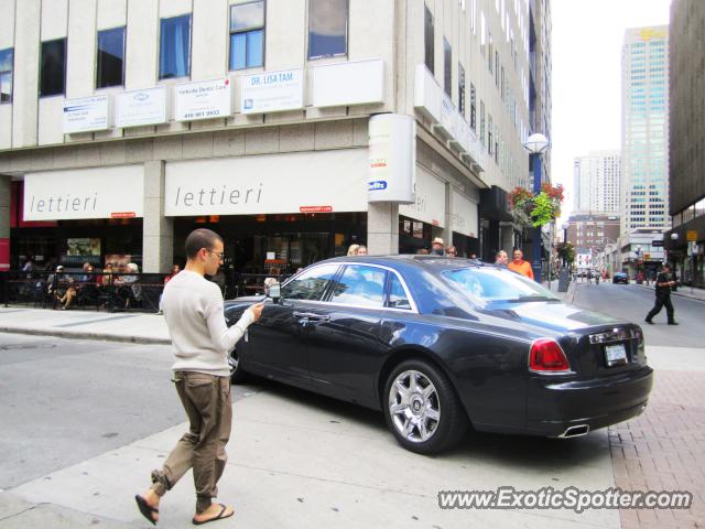 Rolls Royce Ghost spotted in Toronto, Canada