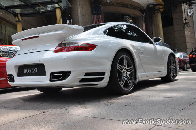 Porsche 911 Turbo spotted in Bukit Bintang KL, Malaysia