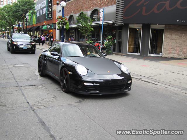 Porsche 911 Turbo spotted in Toronto, Canada