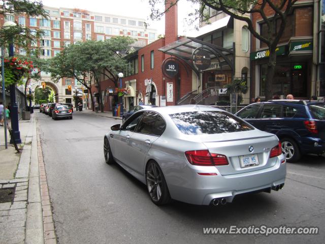 BMW M5 spotted in Toronto, Canada