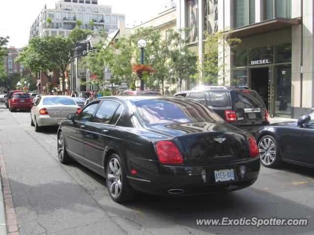 Bentley Continental spotted in Toronto, Canada