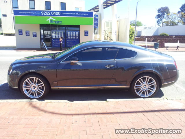 Bentley Continental spotted in Perth, Australia