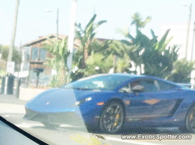 Lamborghini Gallardo spotted in Newport Beach, California