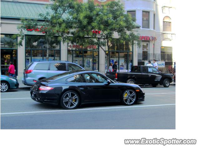 Porsche 911 Turbo spotted in Boston, Massachusetts