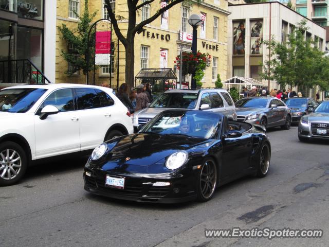 Porsche 911 Turbo spotted in Toronto, Canada