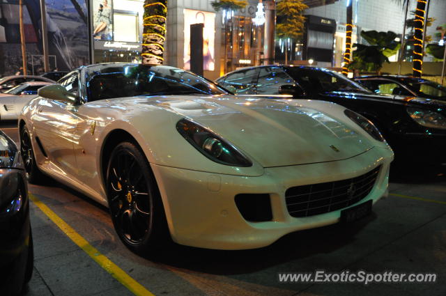 Ferrari 599GTB spotted in Bukit Bintang KL, Malaysia