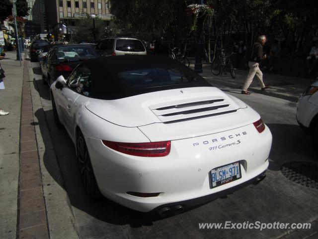 Porsche 911 spotted in Toronto, Canada