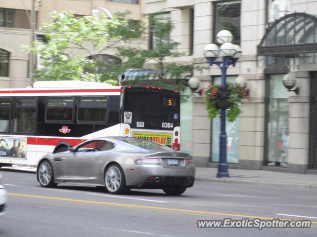 Aston Martin DBS spotted in Toronto, Canada