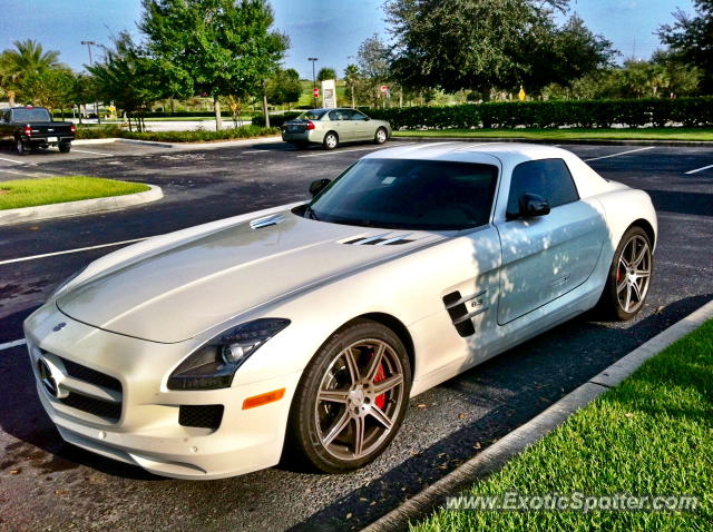 Mercedes SLS AMG spotted in Clermont, Florida