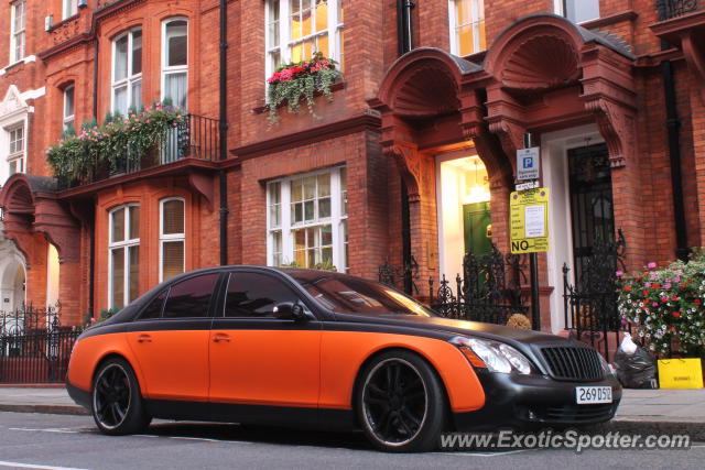 Mercedes Maybach spotted in London, United Kingdom