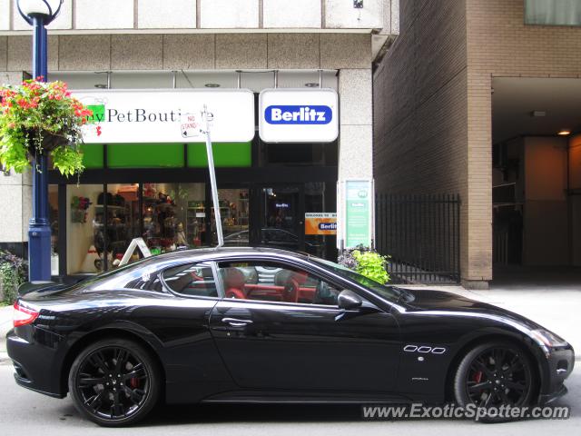 Maserati GranTurismo spotted in Toronto, Canada