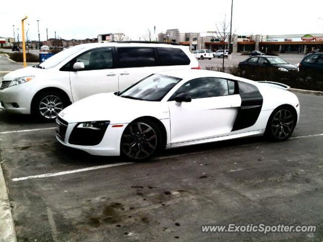 Audi R8 spotted in Toronto, Ontario, Canada