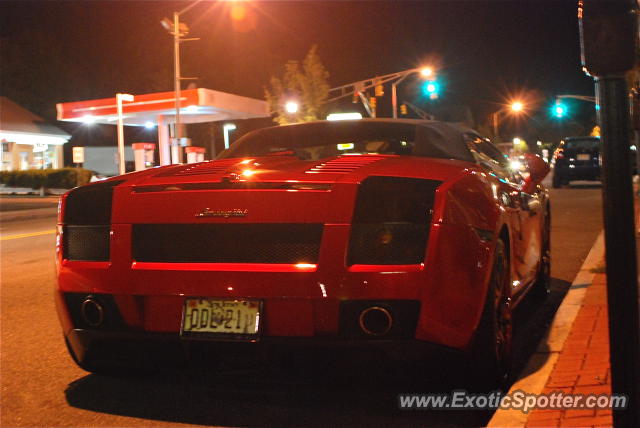 Lamborghini Gallardo spotted in Verona, New Jersey