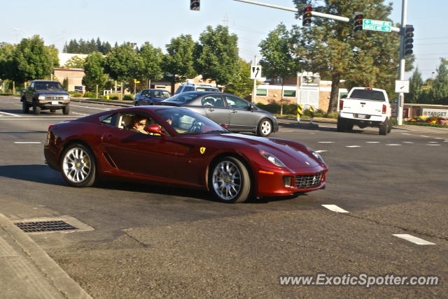 Ferrari 599GTB spotted in Wilsonville, Oregon