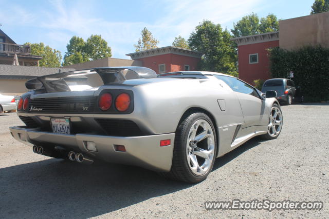 Lamborghini Diablo spotted in Danville, California