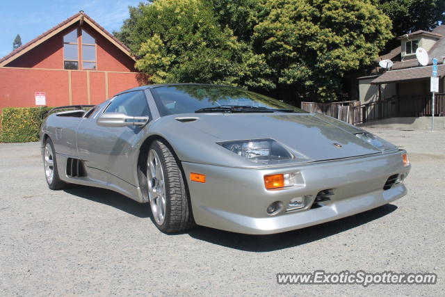 Lamborghini Diablo spotted in Danville, California