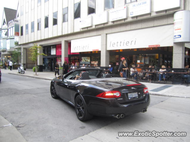 Jaguar XKR-S spotted in Toronto, Canada