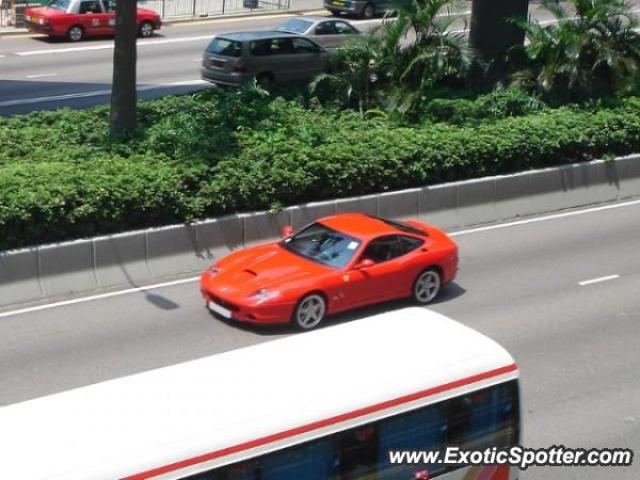 Ferrari 575M spotted in Hong Kong, China