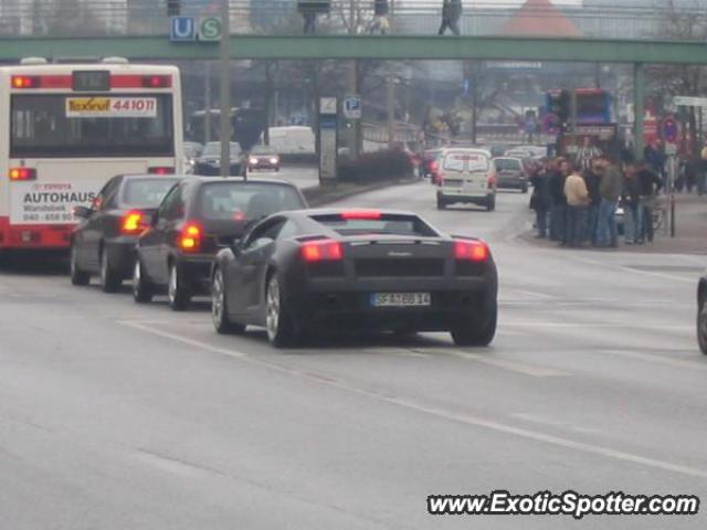 Lamborghini Gallardo spotted in Hamburg, Germany