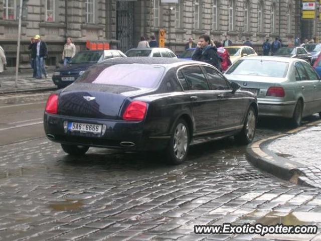 Bentley Continental spotted in Praga, Czech Republic