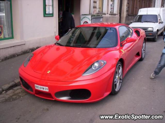 Ferrari F430 spotted in St pol/ternoise, France