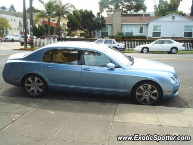 Bentley Continental spotted in La Jolla, California