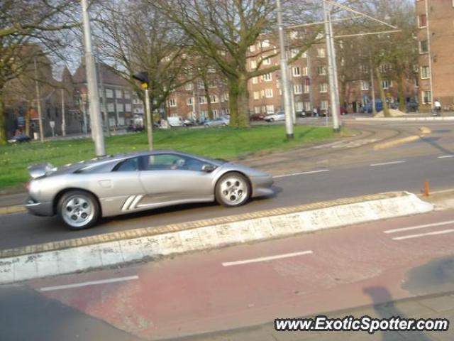 Lamborghini Diablo spotted in Amsterdam, Netherlands