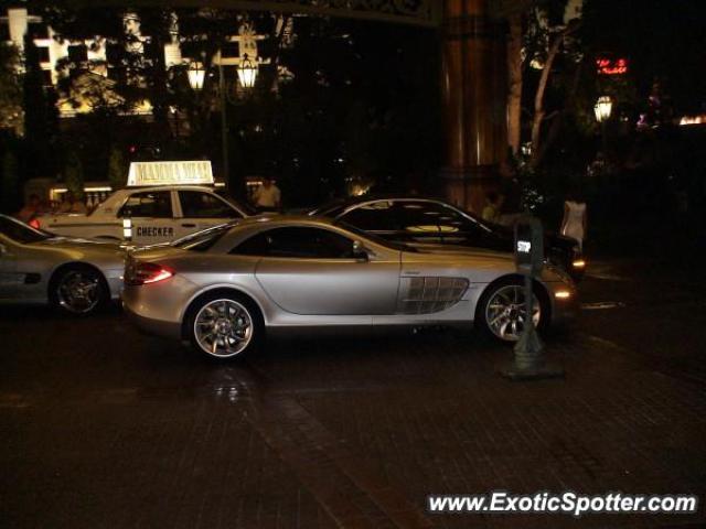 Mercedes SLR spotted in Las Vegas, Nevada