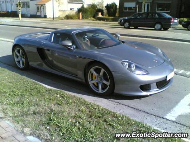 Porsche Carrera GT spotted in Latem, Belgium