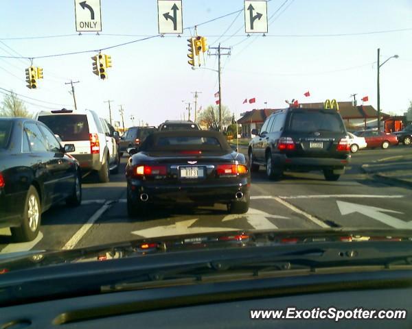 Aston Martin Vantage spotted in Far Rockaway, New York