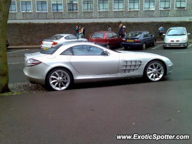 Mercedes SLR spotted in Birmingham, United Kingdom