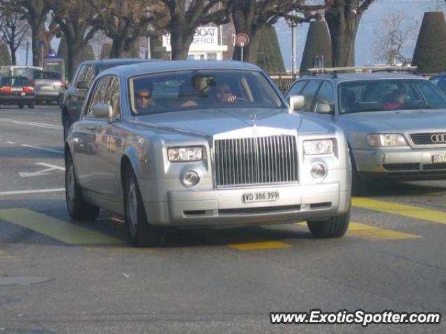 Rolls Royce Phantom spotted in Geneve, Switzerland