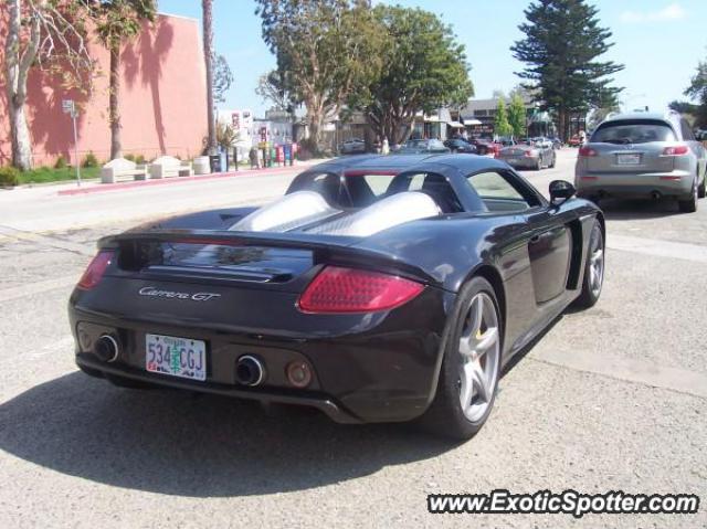 Porsche Carrera GT spotted in Malibu, California