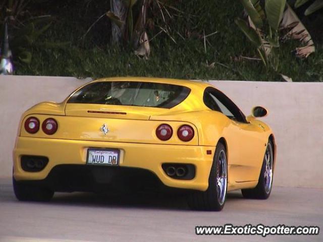 Ferrari 360 Modena spotted in Newport, California