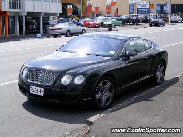 Bentley Continental spotted in Auckland, New Zealand