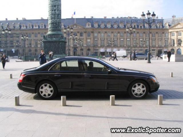 Mercedes Maybach spotted in Paris, France