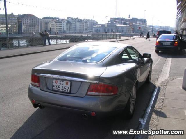 Aston Martin Vanquish spotted in Geneva, Switzerland