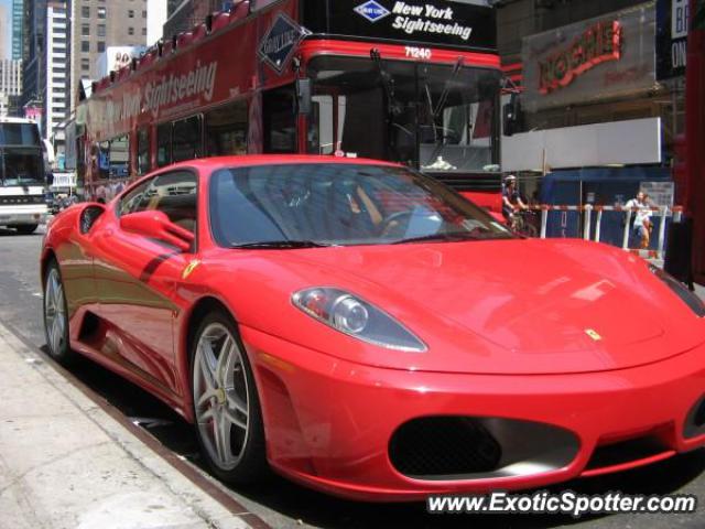 Ferrari F430 spotted in New York, New York