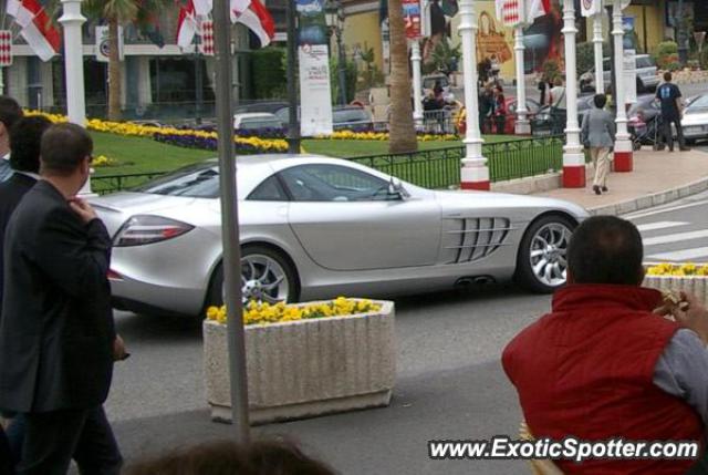 Mercedes SLR spotted in Monte Carlo, Monaco