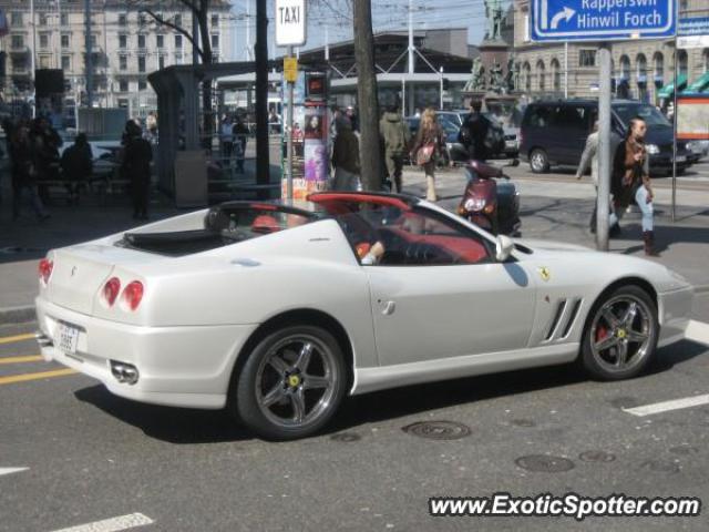 Ferrari 575M spotted in Zurich, Switzerland