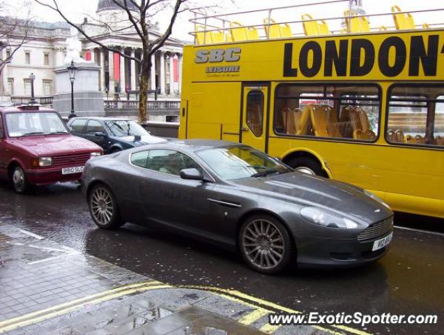 Aston Martin DB9 spotted in London, United Kingdom