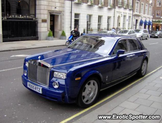 Rolls Royce Phantom spotted in Londen, Belgium