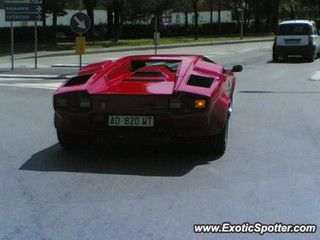 Lamborghini Countach spotted in Forli, Italy