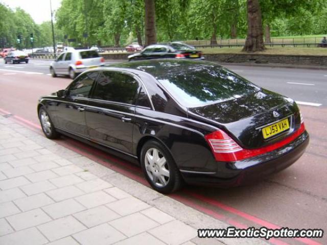 Mercedes Maybach spotted in London, United Kingdom