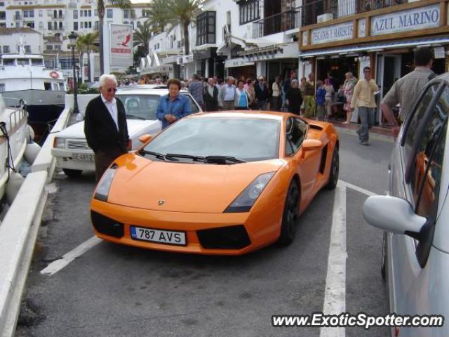 Lamborghini Gallardo spotted in Marbella (Puerto Banus), Spain