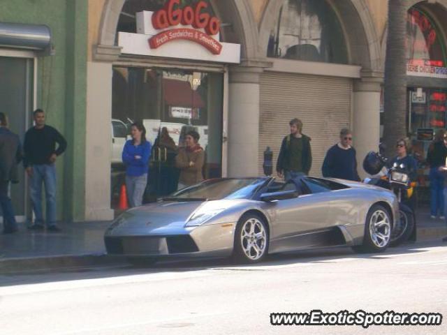 Lamborghini Murcielago spotted in Hollywood, California