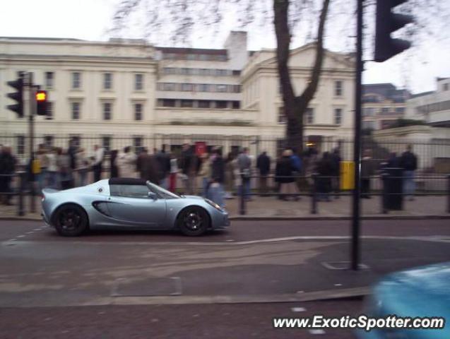 Lotus Elise spotted in London, United Kingdom